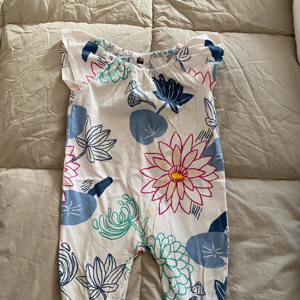 Tea Collection 3 Romper Bundle